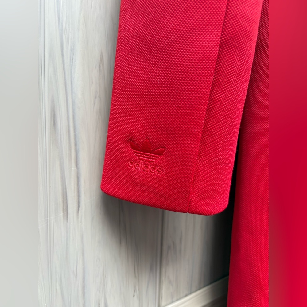 ❌SOLD❌Adidas x Ivy park Jumpsuit 3.0 Power Red w/ Pink Stripes - Picture 12 of 12